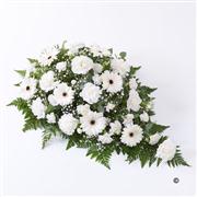 Carnation and Germini Spray White 