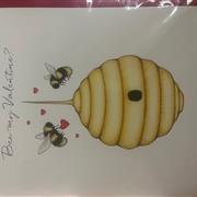 Bee My Valentine Card